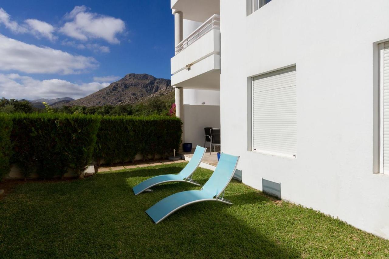 Appartamento Ground Floor With Private Garden Bellresguard Port de Pollença Esterno foto
